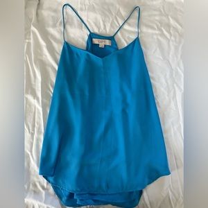 Blue tank top